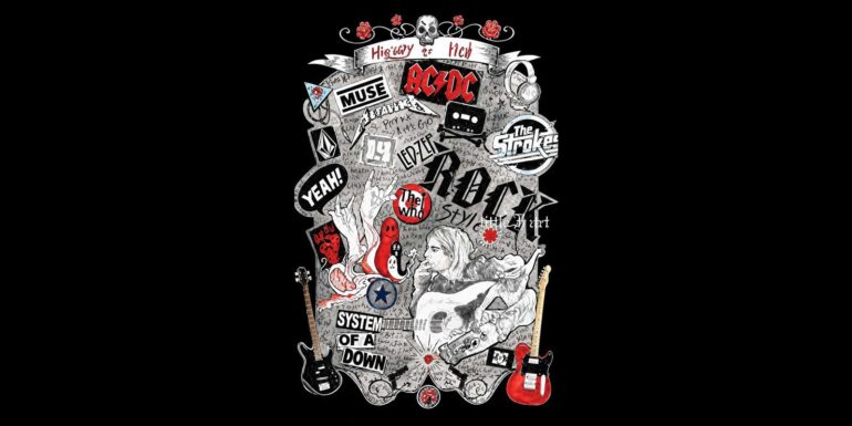 Le monde du Rock la nuit