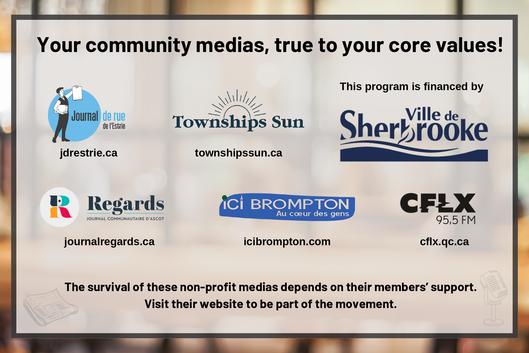 Application mobile de l'ARCQ